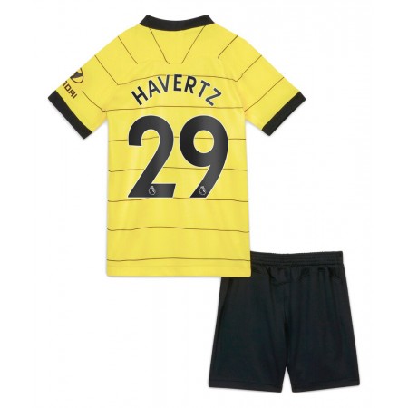 Tenue Chelsea Kai Havertz 29 Enfant Exterieur 2021-2022 Maillot de Foot Tenue Chelsea Kai Havertz 29 Enfant Exterieur 2021-2022 Maillot de Foot